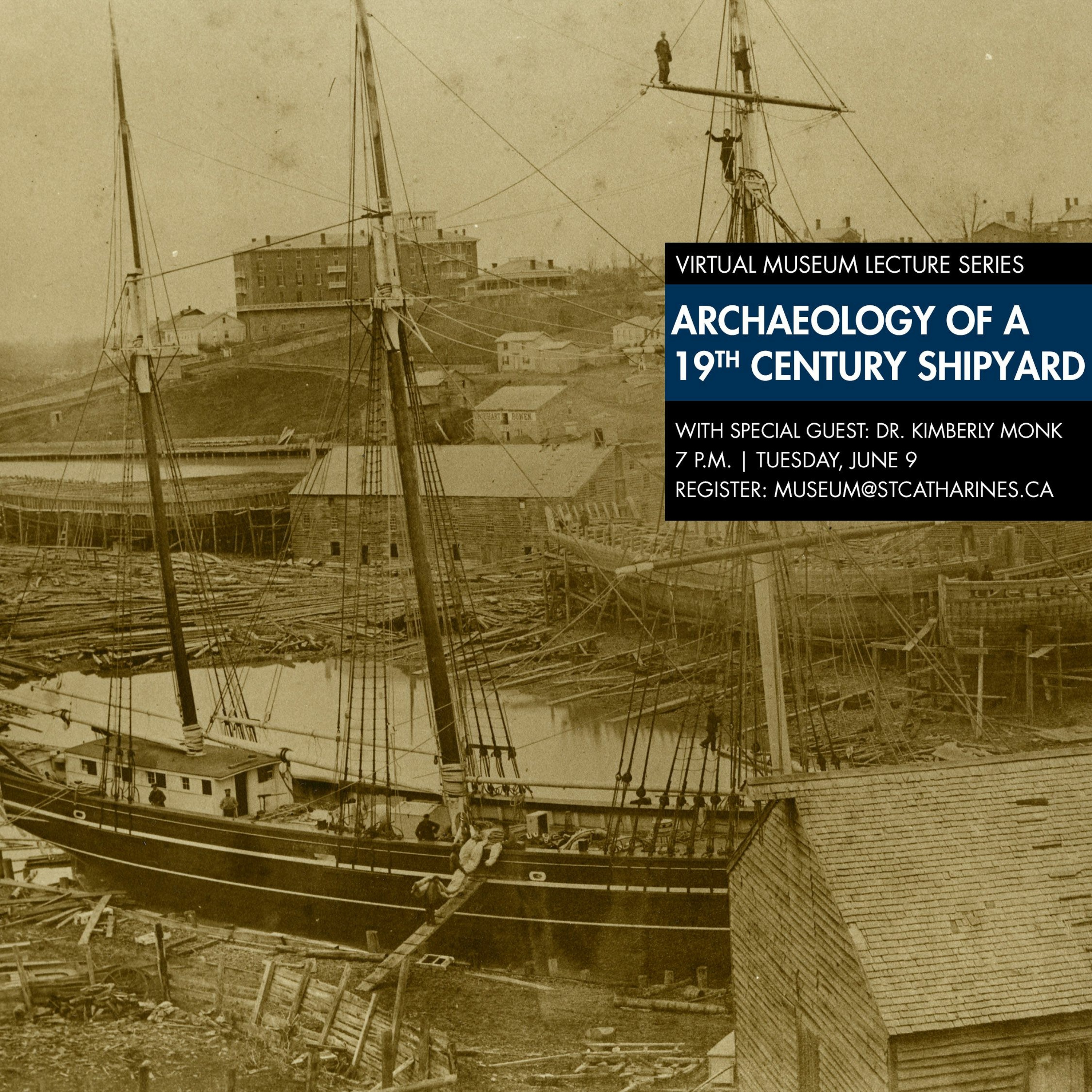 VMLS via Podcast - Archaeology of a 19th Century Shipyard episode artwork