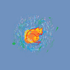 Nieve se echó a dormir