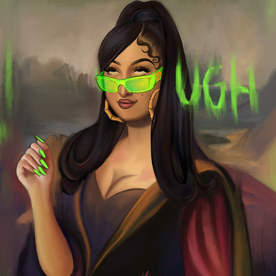 mona✨ Da Vinci Mona Lisa - Musart Exclusive Statue - Silver - 10″ Inches