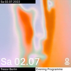 Rage Therapy - LIVE at Tresor, Berlin 02.07.2022