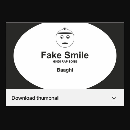 Stream FAKE SMILE - Baaghi official hindi rap song Prod. sainplace  Visualizer #rap #hindirap #song.mp3 by Baaghi Rap | Listen online for free  on SoundCloud