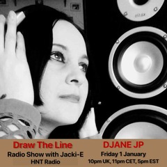 #133 Draw The Line Radio Show 01-01-2021 with guest mix 2nd hr by DJane JP