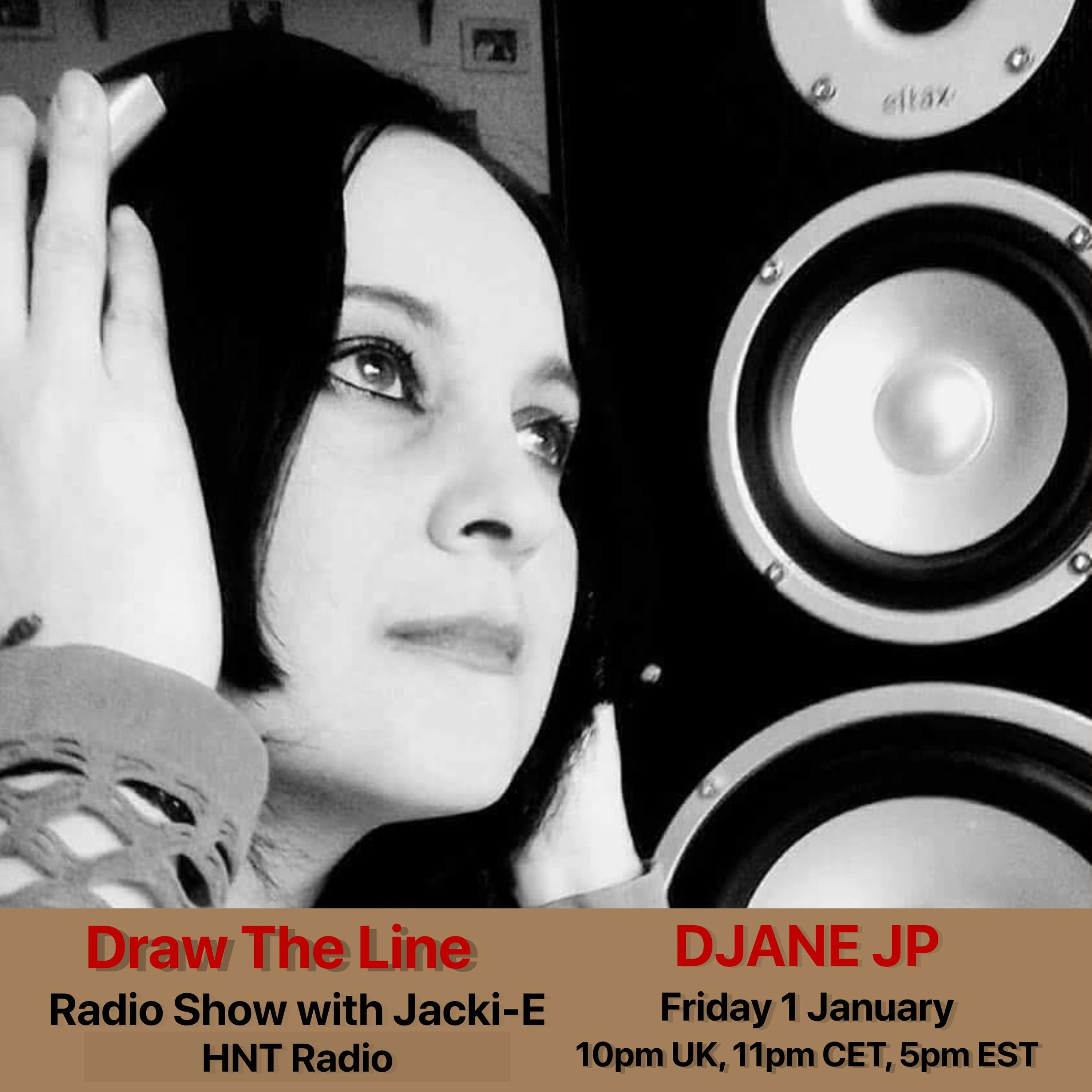 Jacki-E and Draw The Line Radio Show