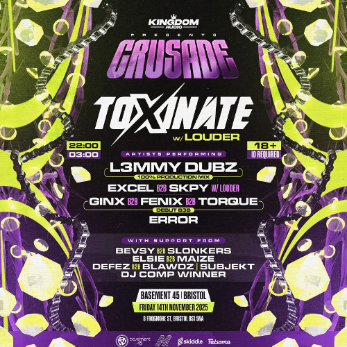 Kingdom Audio Presents: Crusade T-THEORY B2B TRICKS DJ Competition Entry