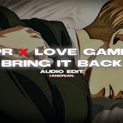 cpr x love game x bring it back 「cupcakke & lady gaga & travis porter」 // audio edit