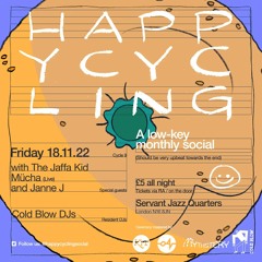 Happy Cycling: Cycle 9 with The Jaffa Kid  (Dalston, London-Full DJ Set)
