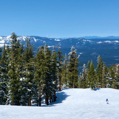 Race Down a Snowy Slope