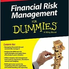 ( YS4 ) Financial Risk Management For Dummies by Aaron Brown ( ygT )