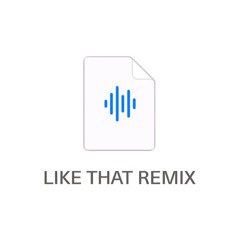 LIKE THAT (REMIX)-Kanye West ft. Ty, future, metro boomin