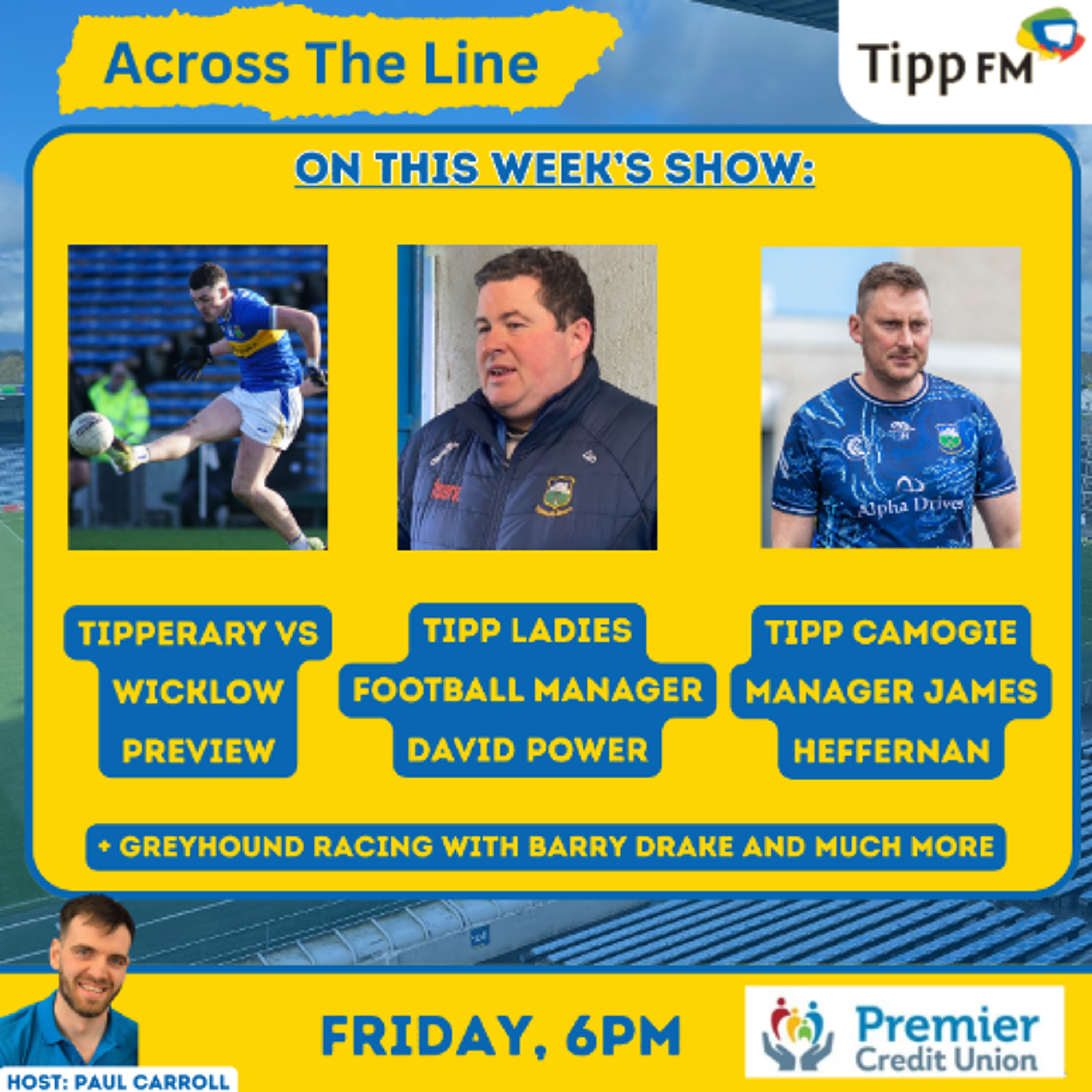 Tipperary vs Wicklow preview, David Power, James Heffernan - Across The Line June 5th 2026 episode artwork