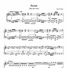 Piano Sonata No. 2 "Joie de vivre" in C major Op. 23 (complete)