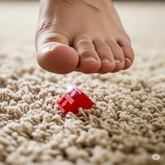 Stepped on a Lego