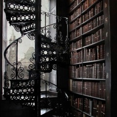 Crying In An Old Library On A Rainy Day (dark Academia)