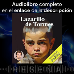 Audiolibro gratis 🎧 Lazarillo de Tormes