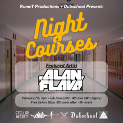 ALAN FLAVA feat MC Maponus & Rubix - Live @ Night Courses Feb 28 '25