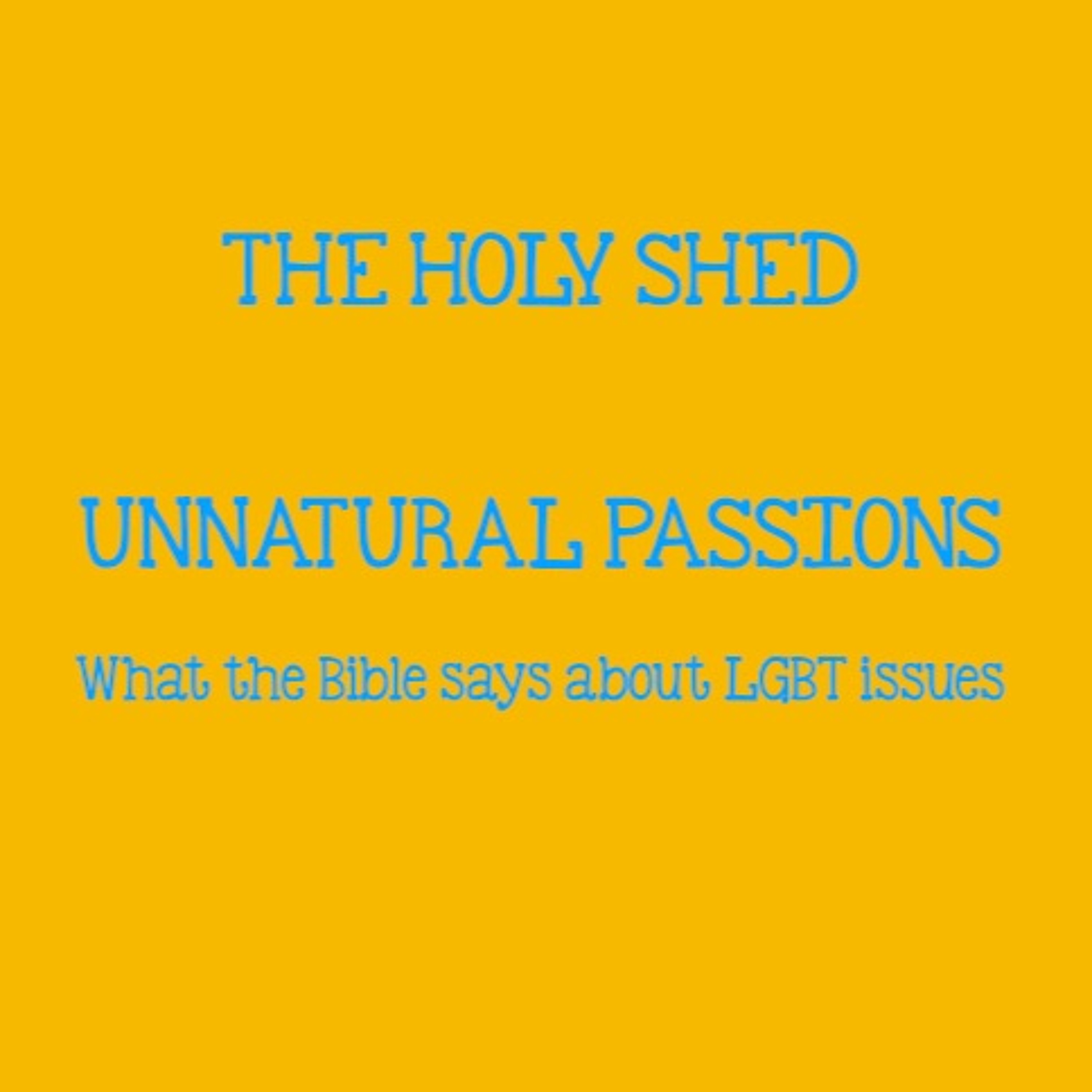 HOLY SHED WEEK 119 - UNNATURAL DESIRESmp4