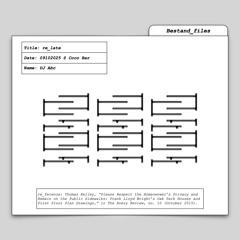 re_late w/ DJ Abc (09.10.2025)