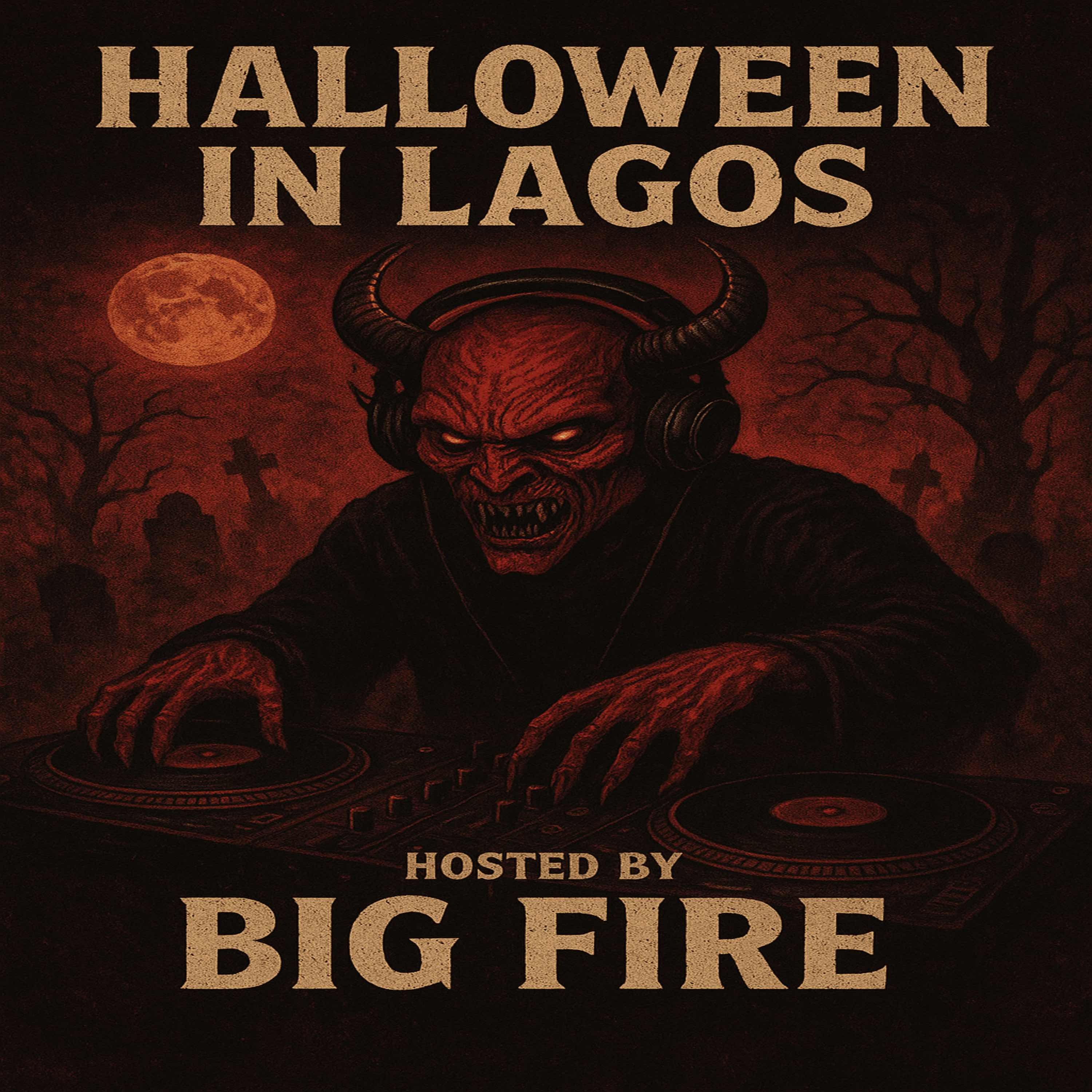 Halloween live set in Lagos NG episode artwork