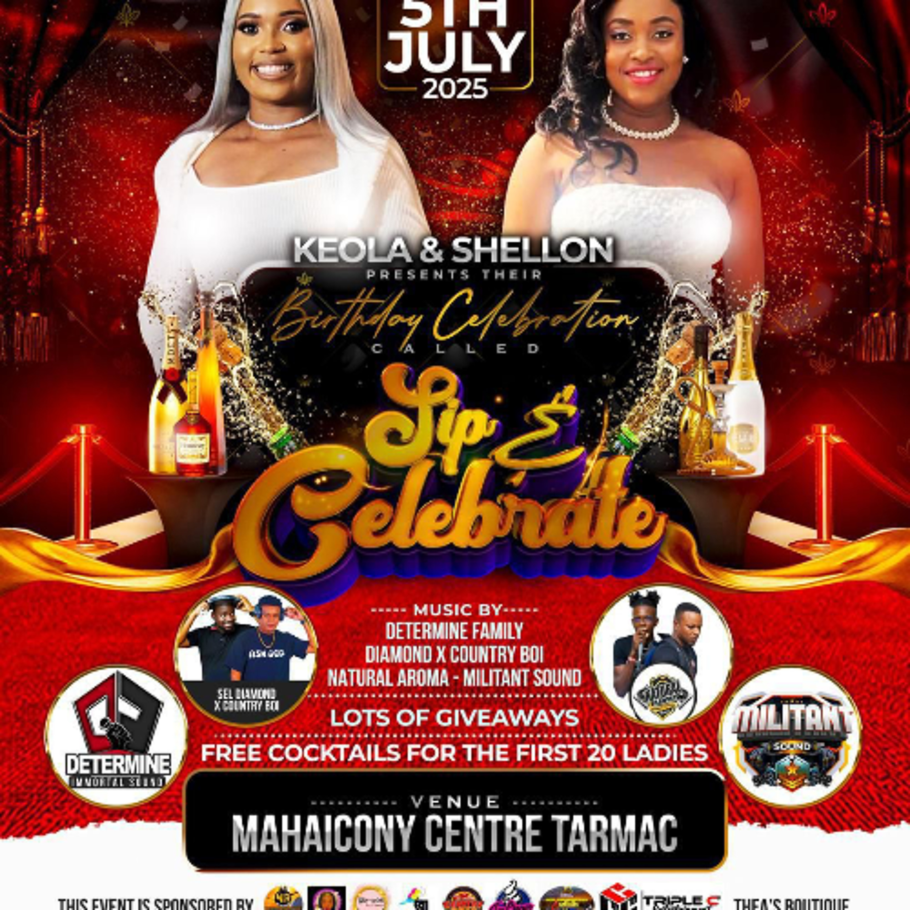 SIP & CELEBRATE PROMO UPDATE BY BIGPAPA & DJ GARWIN