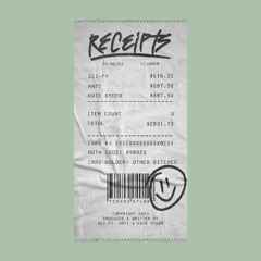 Receipts - SCi-FY, ANTi, Kate Ryder