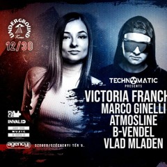 Vlad Mladen @ LIVE - Underground Zone - Szeged (TECHNOMATIC pres. 22.12.30)