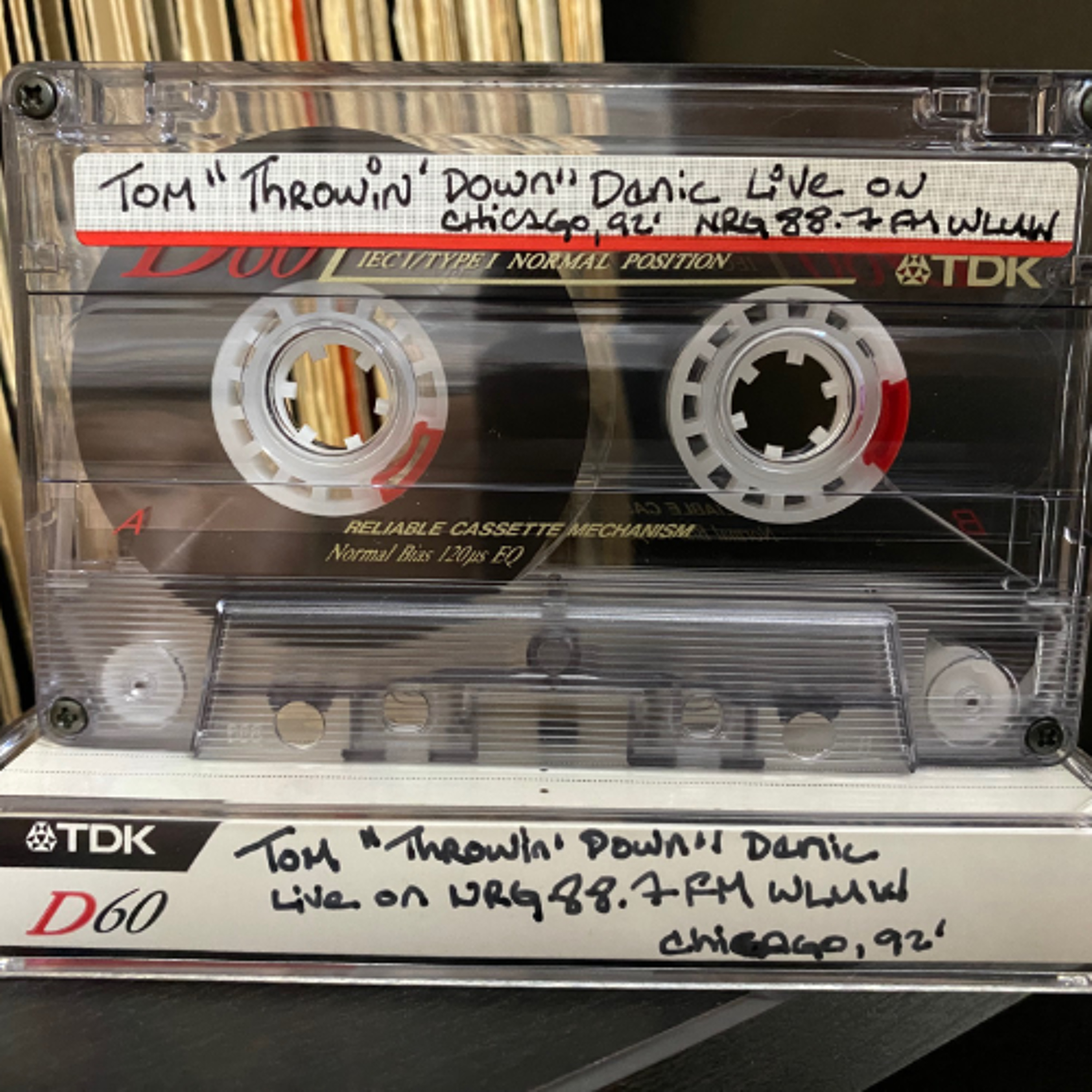 Tom 'Throwin Down' Denic Live on NRG 88.7 FM WLUW, Chicago, 1992' (Manny'z Tapez) episode artwork