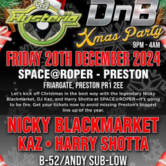 Hysteria Xmas Party // B-52 w/ MCs Murdyer & Kamakaze // Dec 2024