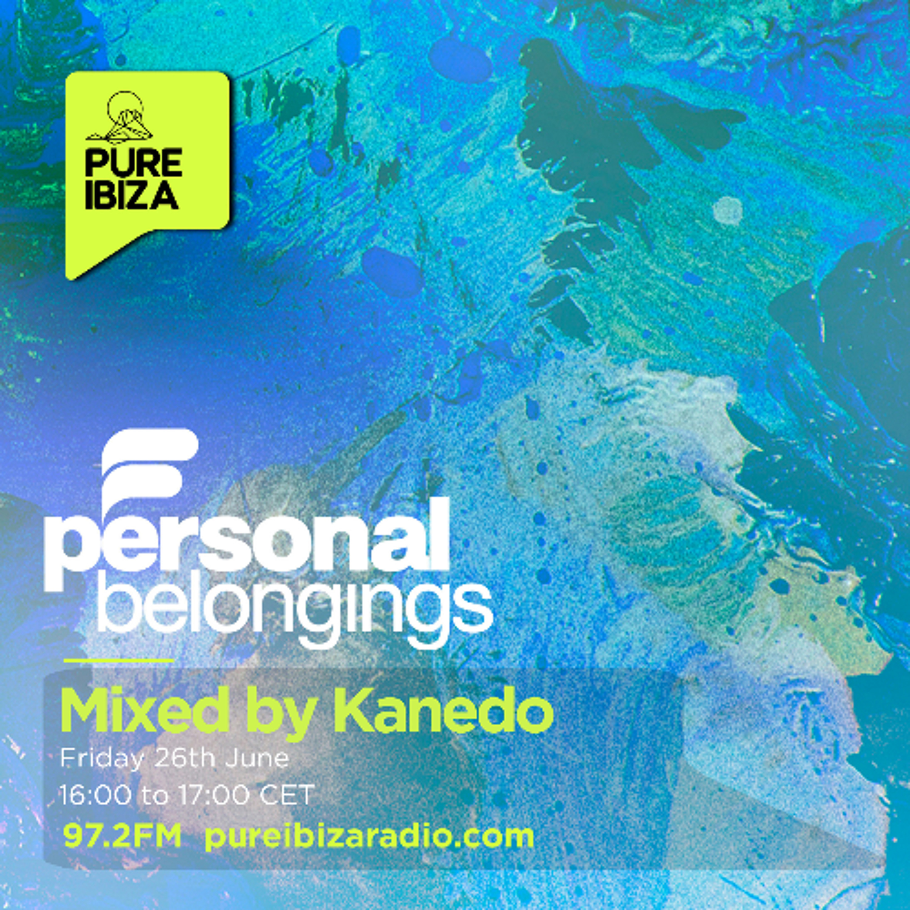 Personal Belongings Radioshow 287 Mixed By Kanedo @ Pure Ibiza Radio episode artwork