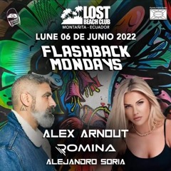 Romina- Live set @ Lost Beach Club- Montanita, Ecuador
