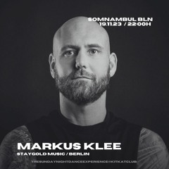 Markus Klee - Live at KitKatClub - 19.11.2023