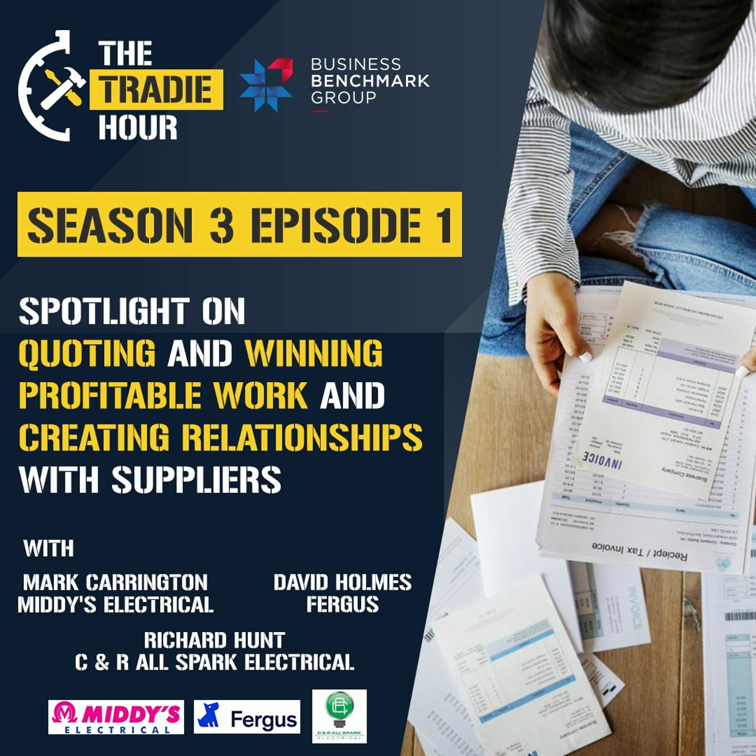 Spotlight on Quoting and Winning Profitable Work | Tradie Hour S03, EP01