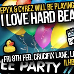 Epyx & Cyrez Live @ I Love Hard Beats Birthday Blow Out, 8th Feb 2013