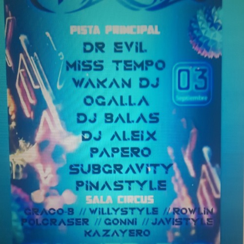 Polcraser@ Masia SummerEnd Directo Sala CIRCUS2022