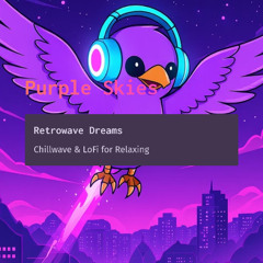 Purple Skies 🌌 | Firchwave Lofi + Synthwave Beats for Relaxing, Studying & Night Vibes