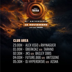 ALEX VIGO B2B RHYNAGÛER @ CODE 21 ANIVERSARIO FABRIK MADRID AREA CLUB