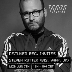 De:tuned w/ Steven Rutter at We Are Various | 07-06-21