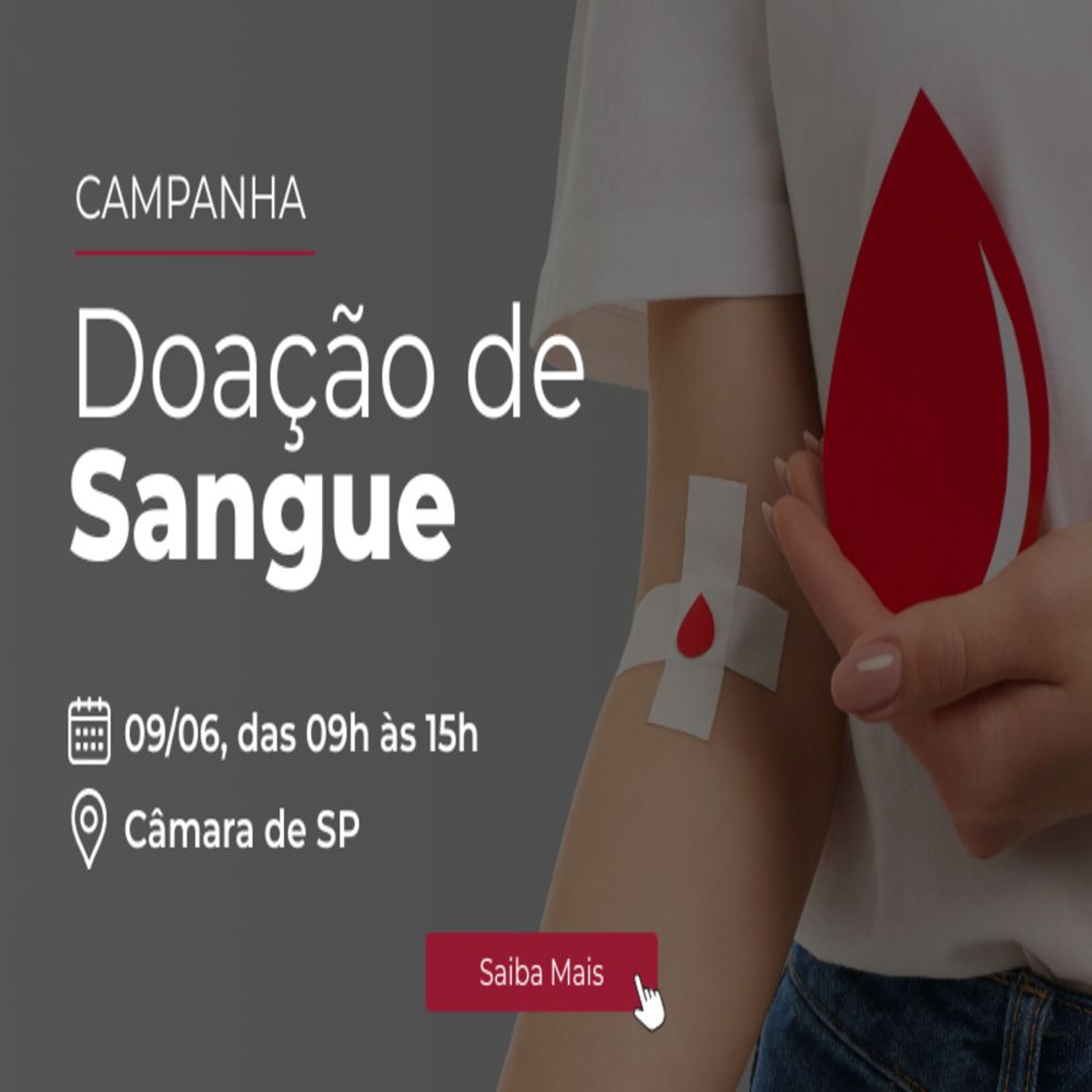03.06.2026 = CÂMARA DE SP PROMOVE CAMPANHA DE DOAÇÃO DE SANGUE NESTA 3ª FEIRA, DIA 9 episode artwork