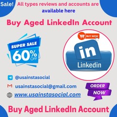 Buy LinkedIn Accounts - PVA, Aged / Old & Bulk With Instant Delivery