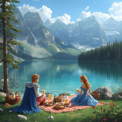 Romantic picnic