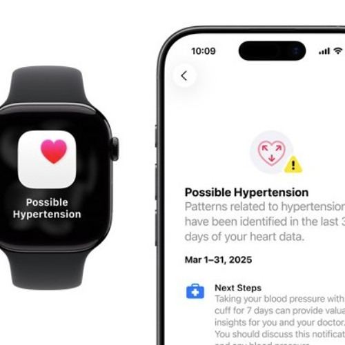 Apple Watch adds hypertension notification