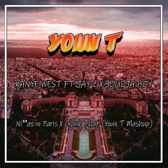 Kanye West Ft Jay-Z X Soulja Boy - Ni**as In Paris X Crank That (Youn T Mashup)