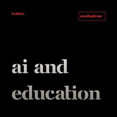 AI and Education