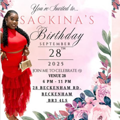 SACKINA'S BIRTHDAY SOIREE |28.09.25 | LIVEE AUDIO (REGGAE DANCEHALL SOCA HIPHOP HOUSE SLOW JAMS) @DEEJAYSWIVO_TTS