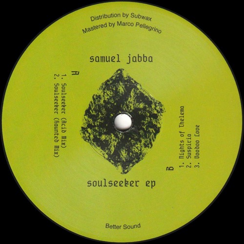 Samuel Jabba - Soulseeker EP (BS011)