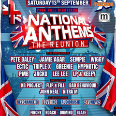 NATIONAL ANTHEMS - THE MONROES YEARS