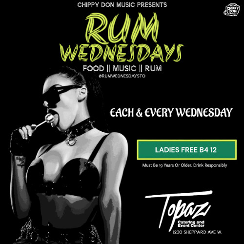 RUM WEDNESDAY EARLY VIBES