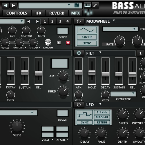 Stream GospelMusicians Listen to BASSalicious Synth Bass Sound Demo