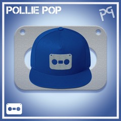 Pollie Pop Polo Blue Hat Over Gray Tape