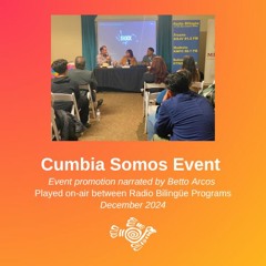 Calendar Announcement: Cumbia Somos Event Promo