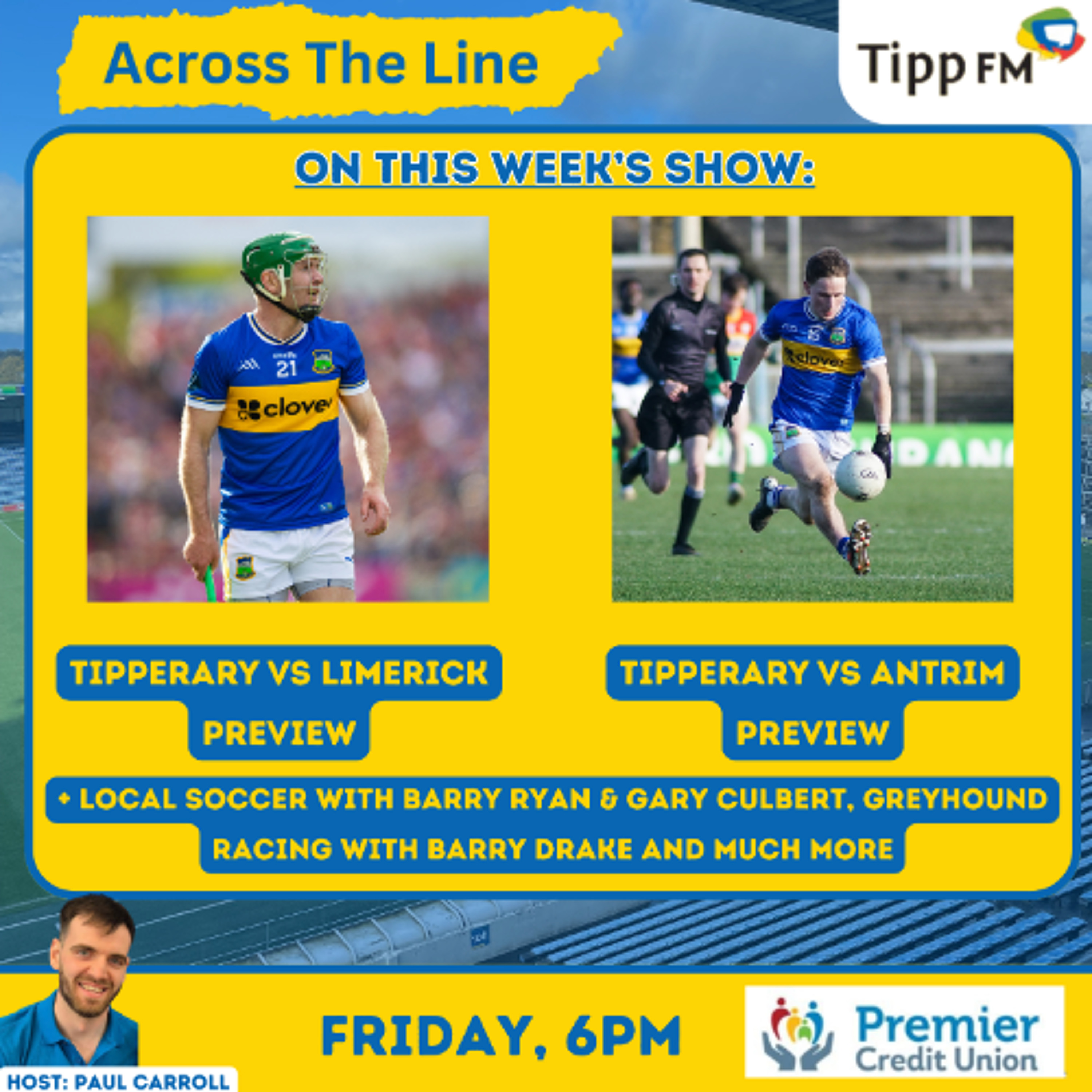 Tipperary vs Limerick preview, Tipp vs Antrim, local soccer - Across The Line May 22nd 2026 episode artwork